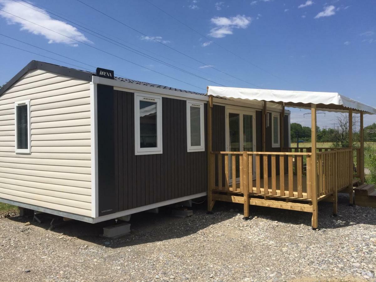 Camping Du Canal Kembs Habitación foto